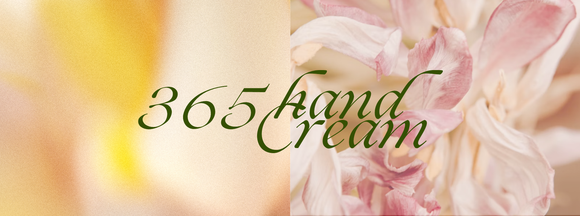 365 Hand Cream Banner